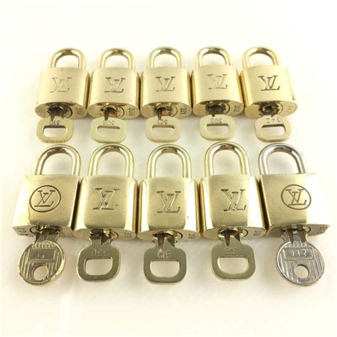 louis vuitton scratched hardware|authentic louis vuitton padlock.